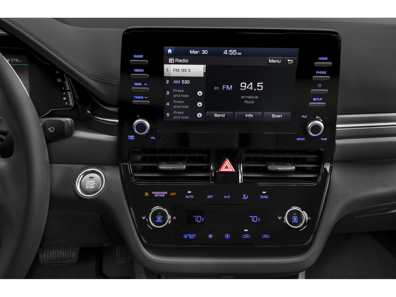 2020 Hyundai Ioniq Hybrid Blue