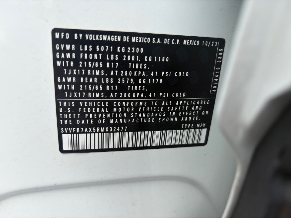 2024 Volkswagen Tiguan S
