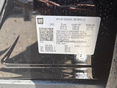 2022 Chevrolet Traverse AWD LT Cloth