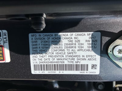 2017 Honda CR-V EX-L