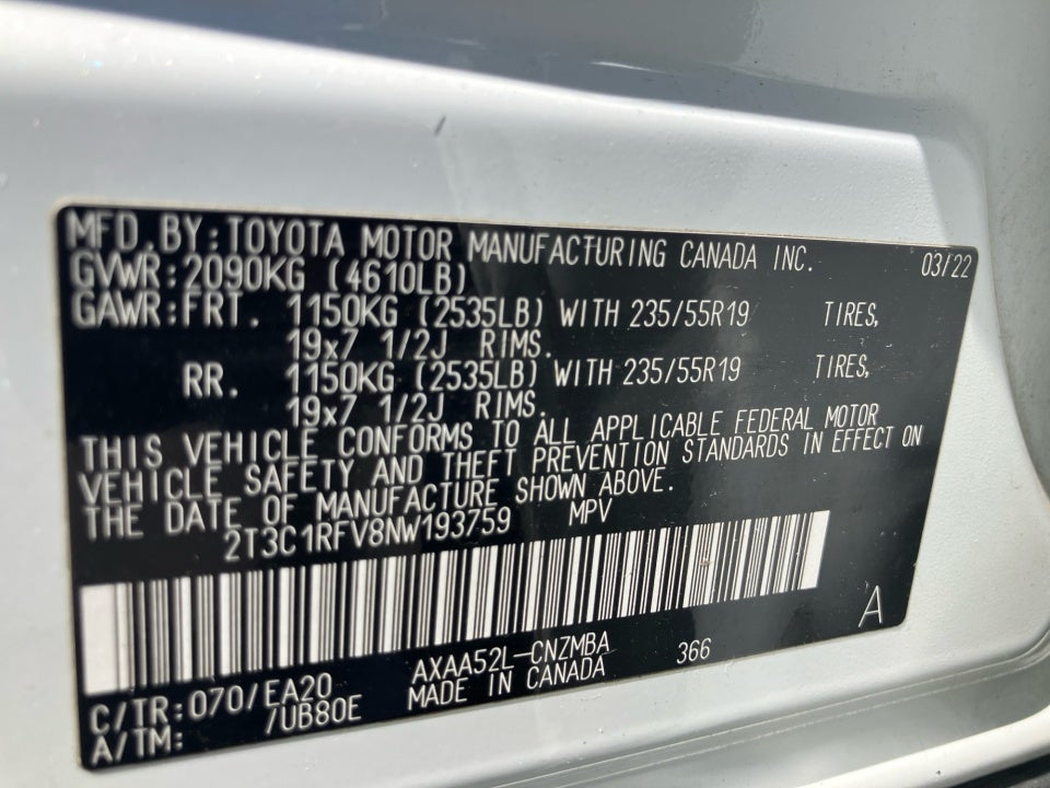 2022 Toyota RAV4 XLE Premium