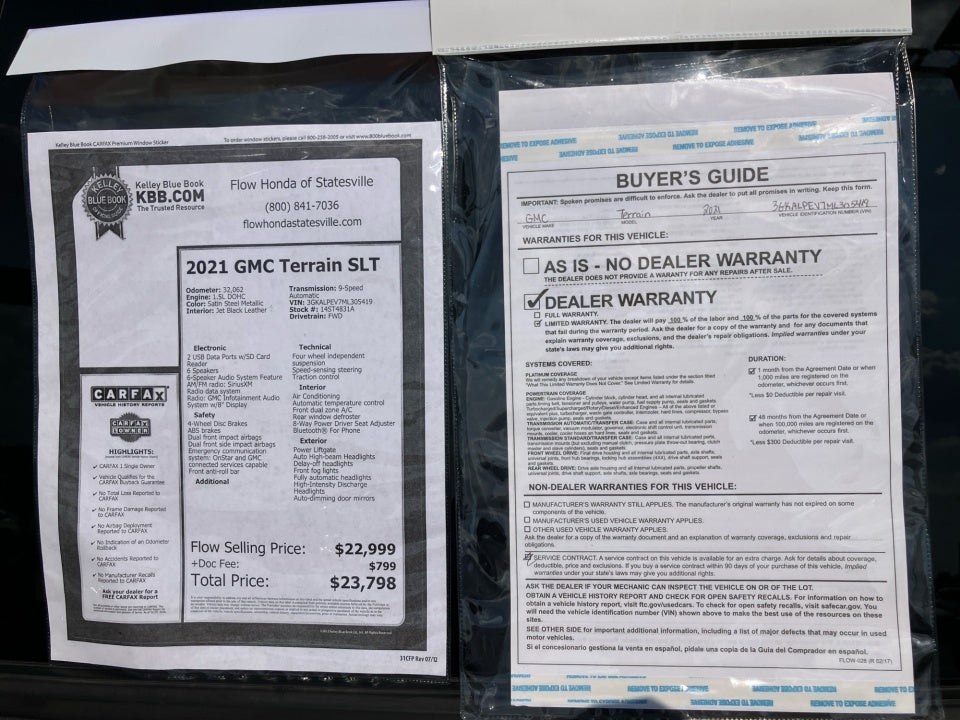 2021 GMC Terrain SLT
