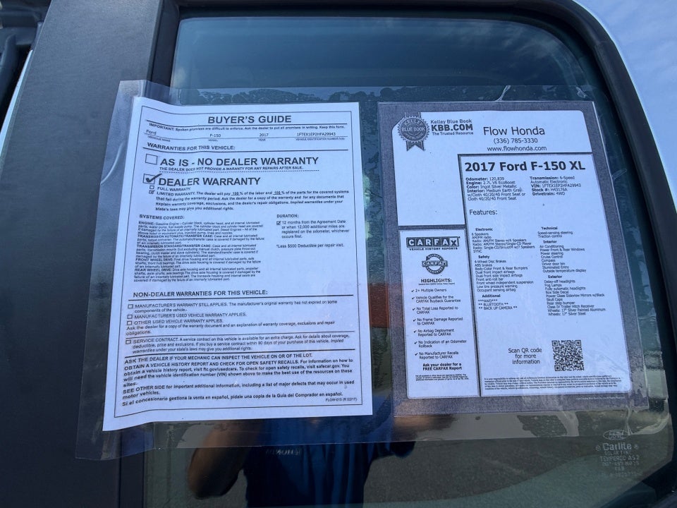 2017 Ford F-150 XL
