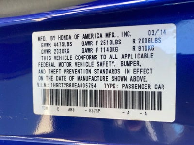 2014 Honda Accord EX-L