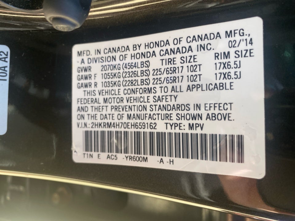 2014 Honda CR-V EX-L