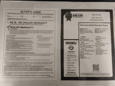 2024 Volvo S60 Plus Dark Theme