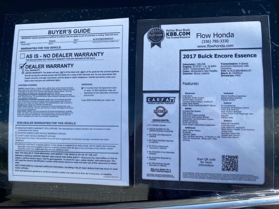 2017 Buick Encore Essence