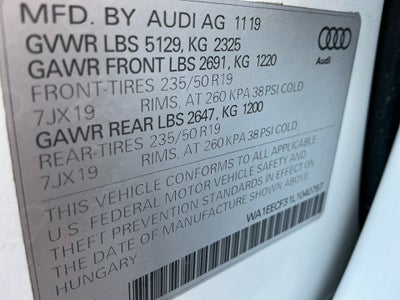 2020 Audi Q3 S line Premium Plus