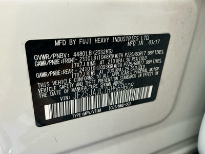 2017 Subaru Forester 2.5i Limited