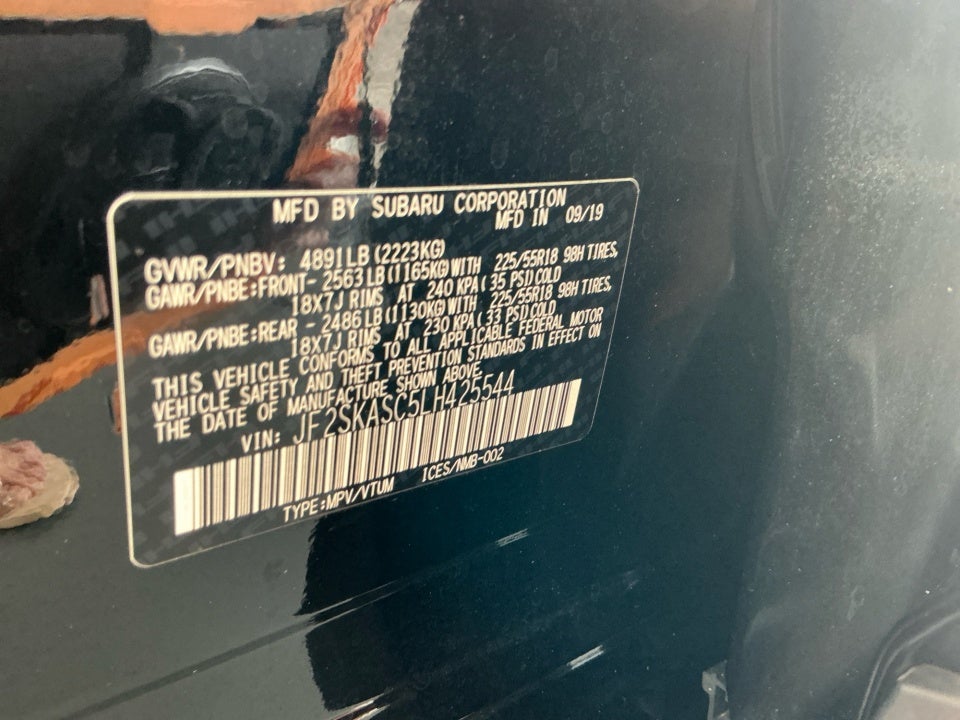 2020 Subaru Forester Limited