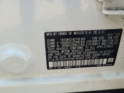 2023 Honda HR-V AWD LX