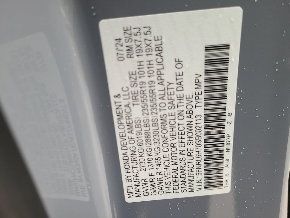 2025 Honda Odyssey Sport-L