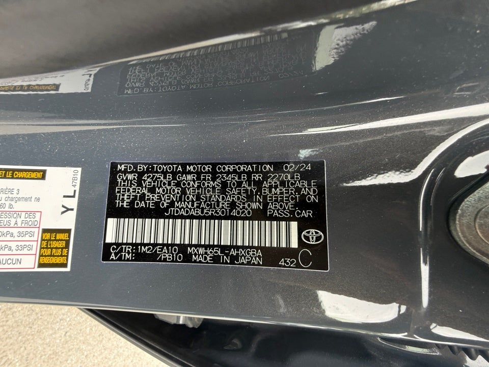 2024 Toyota Prius XLE AWD-e