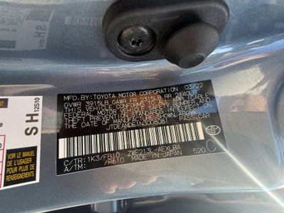 2022 Toyota Corolla Hybrid LE