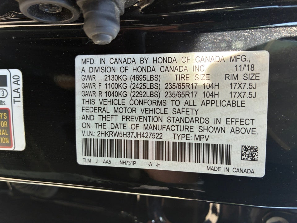 2018 Honda CR-V LX