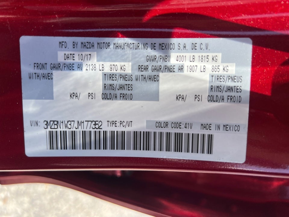 2018 Mazda Mazda3 Grand Touring