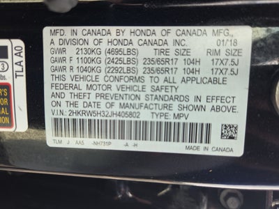2018 Honda CR-V LX
