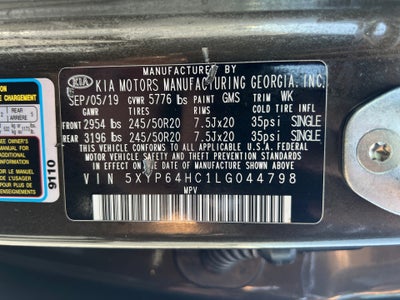 2020 Kia Telluride S