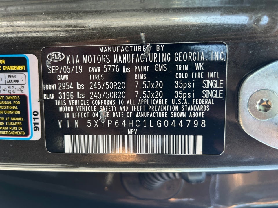 2020 Kia Telluride S