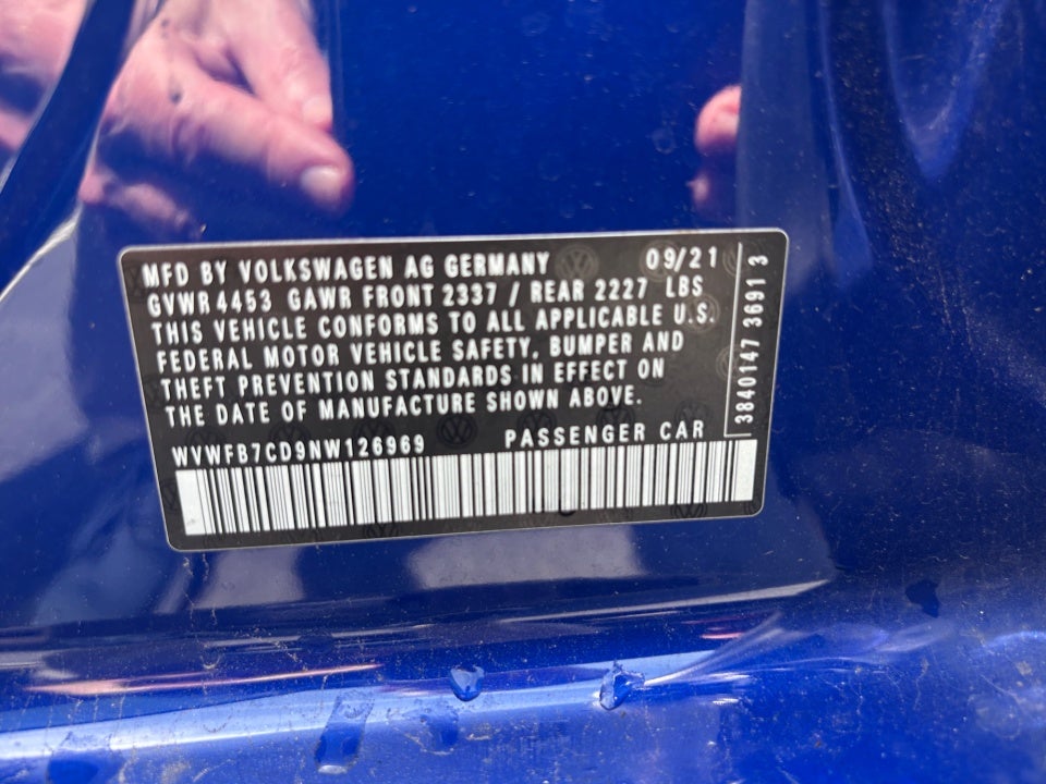 2022 Volkswagen Golf R 2.0T