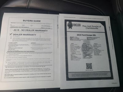 2019 Ford Escape SEL