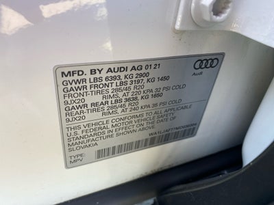 2021 Audi Q7 Premium Plus
