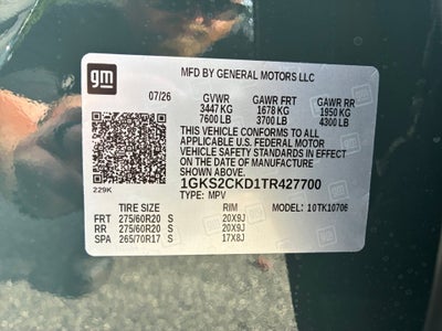 2026 GMC Yukon AT4