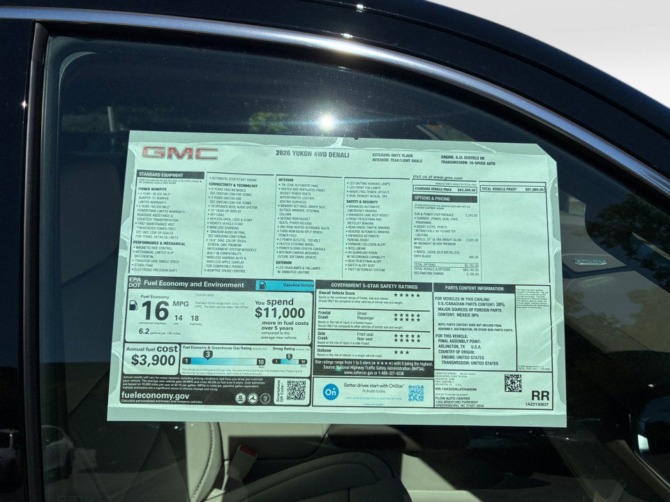 2026 GMC Yukon Denali