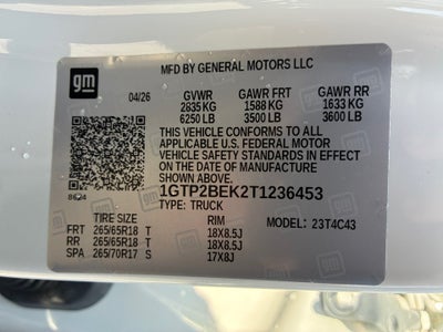 2026 GMC Canyon Elevation