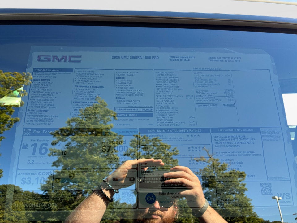 2026 GMC Sierra 1500 Pro