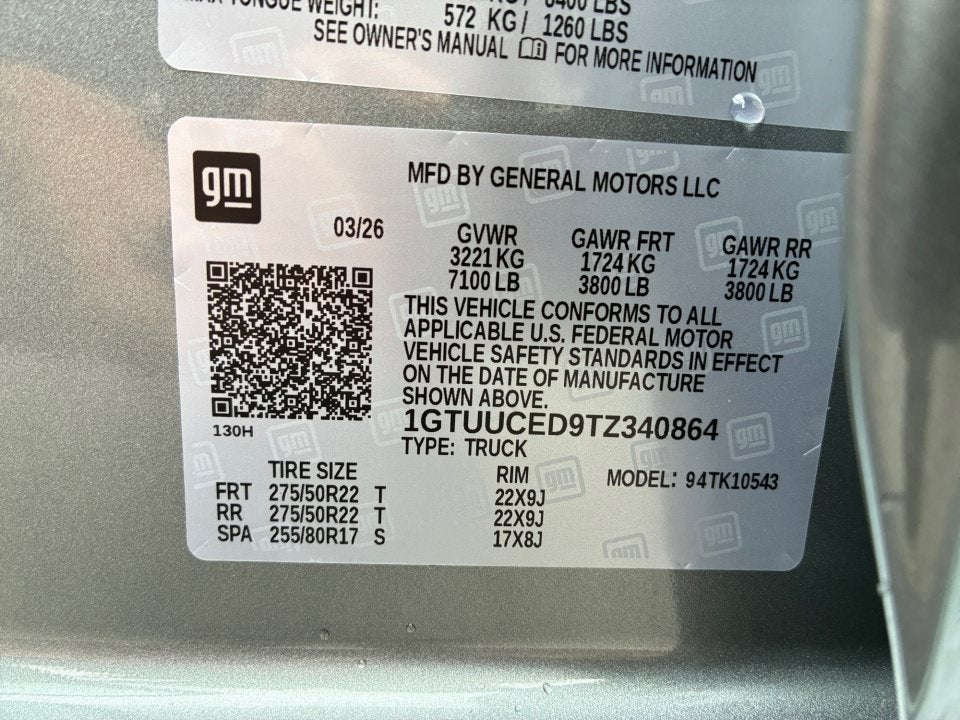 2026 GMC Sierra 1500 Elevation