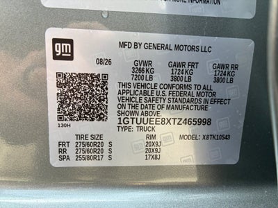 2026 GMC Sierra 1500 AT4