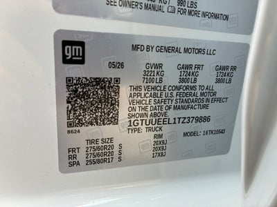 2026 GMC Sierra 1500 AT4