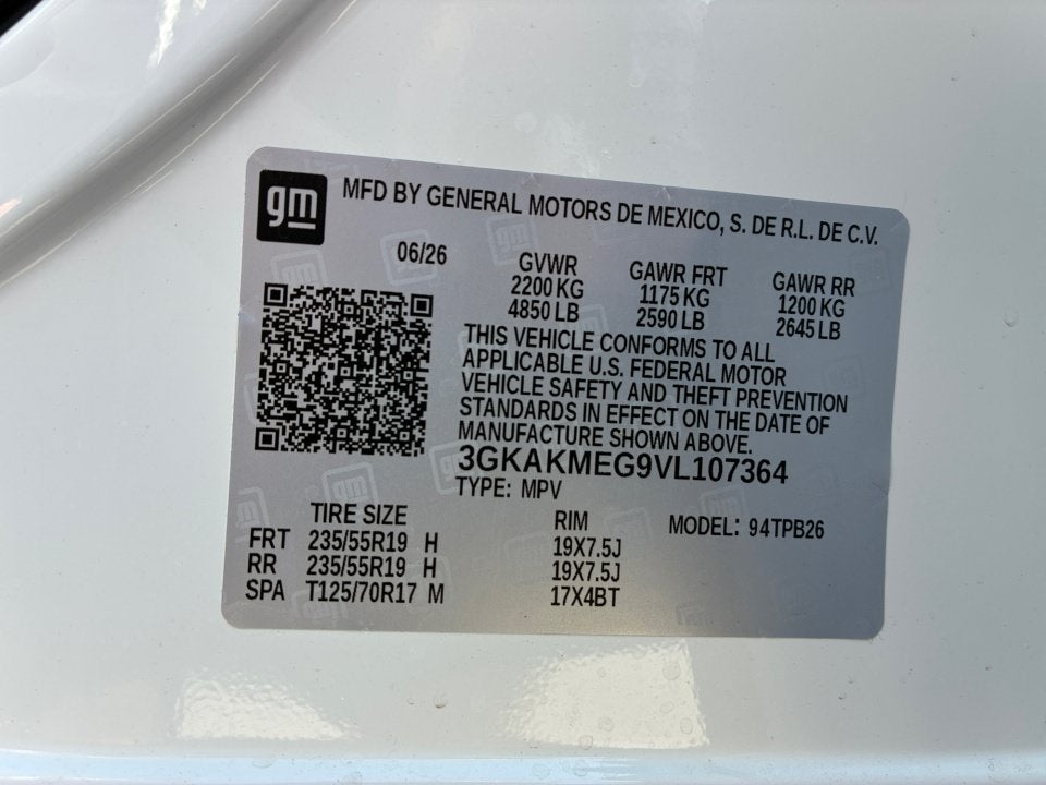 2027 GMC Terrain Elevation