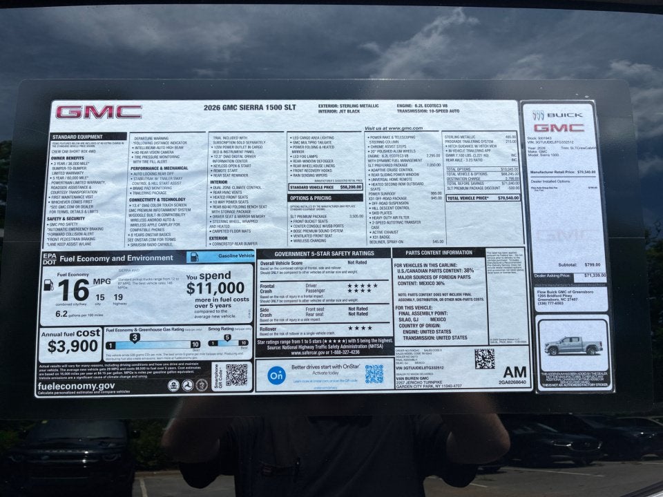 2026 GMC Sierra 1500 SLT