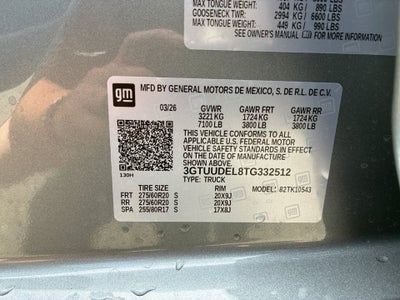 2026 GMC Sierra 1500 SLT