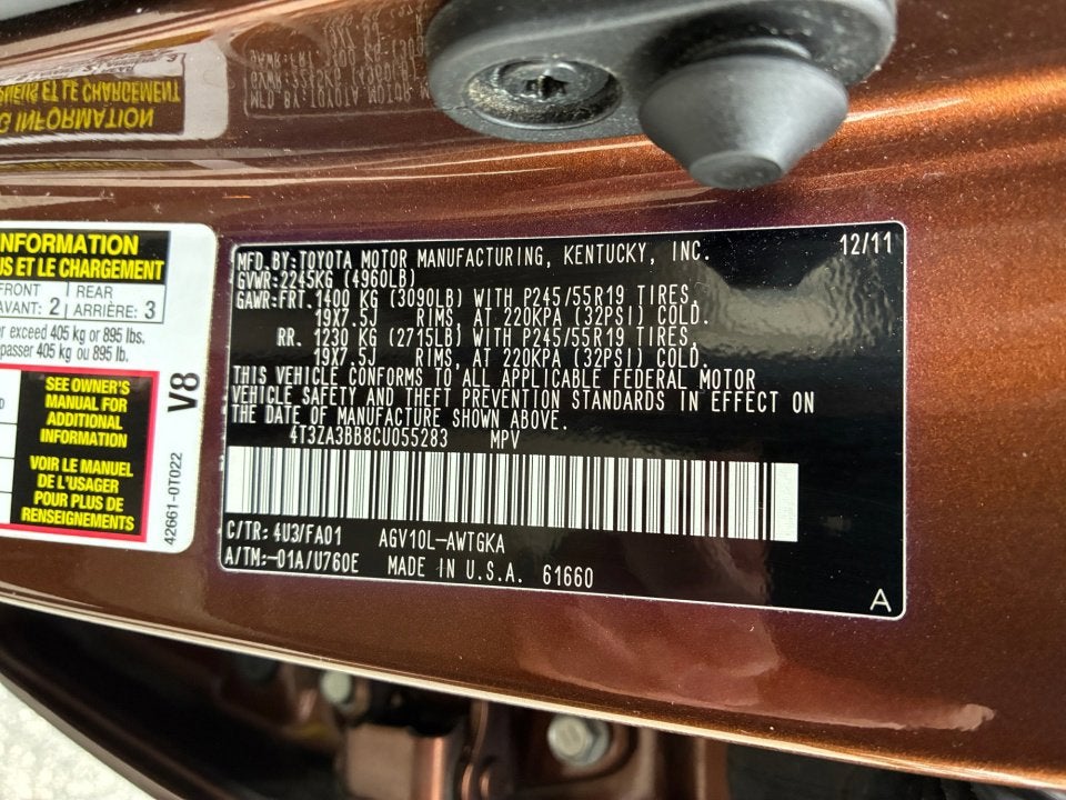 2012 Toyota Venza LE