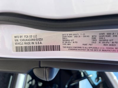 2021 Jeep Grand Cherokee L Altitude