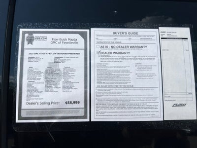 2023 GMC Yukon AT4
