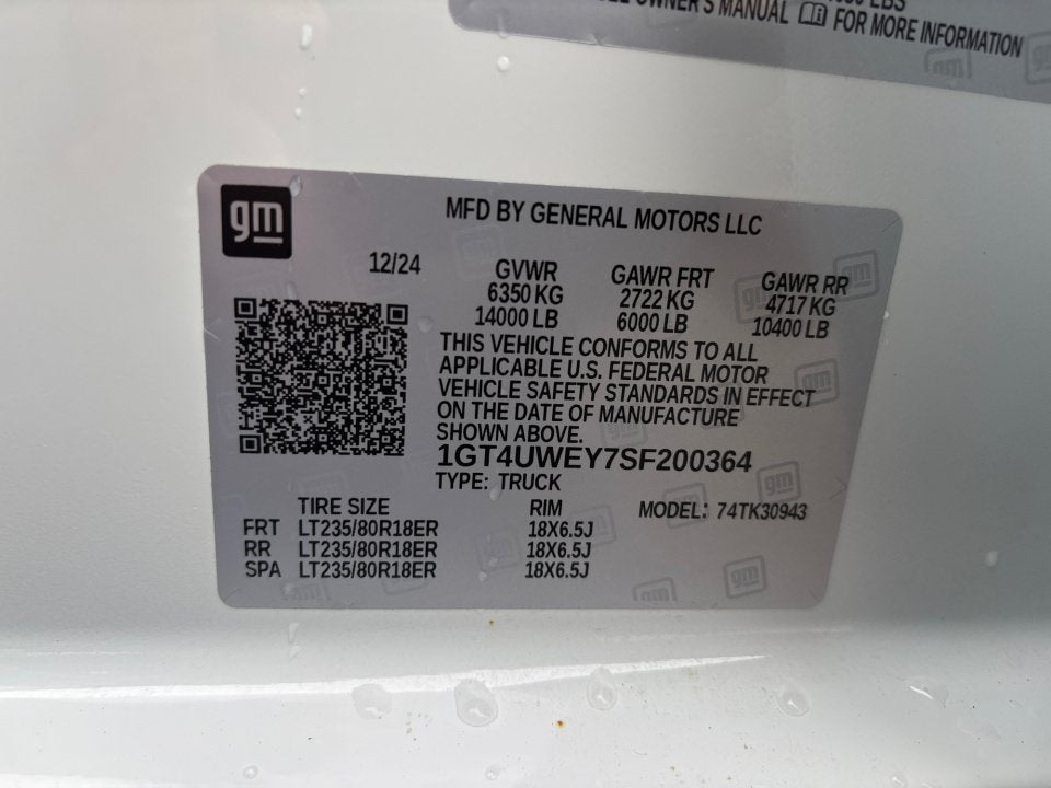 2025 GMC Sierra 3500 HD Denali DRW