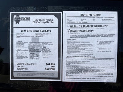2025 GMC Sierra 1500 AT4