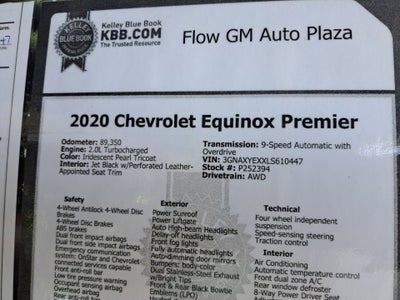 2020 Chevrolet Equinox Premier