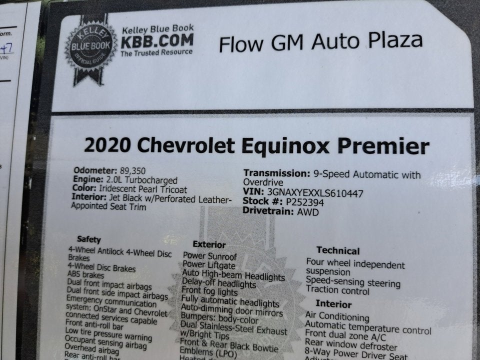 2020 Chevrolet Equinox Premier