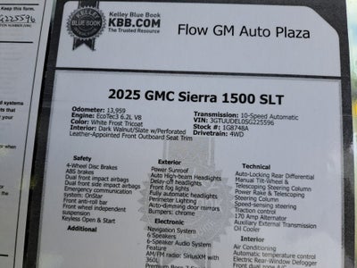2025 GMC Sierra 1500 SLT