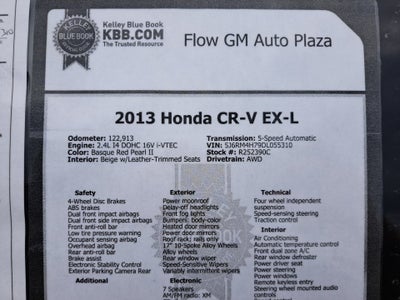 2013 Honda CR-V EX-L