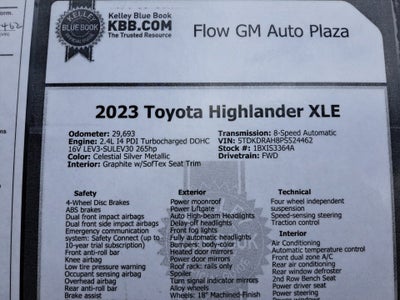 2023 Toyota Highlander L