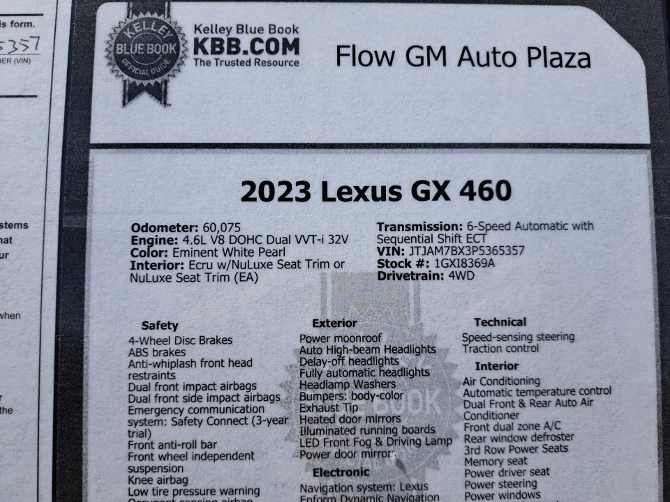 2023 Lexus GX GX 460 Premium