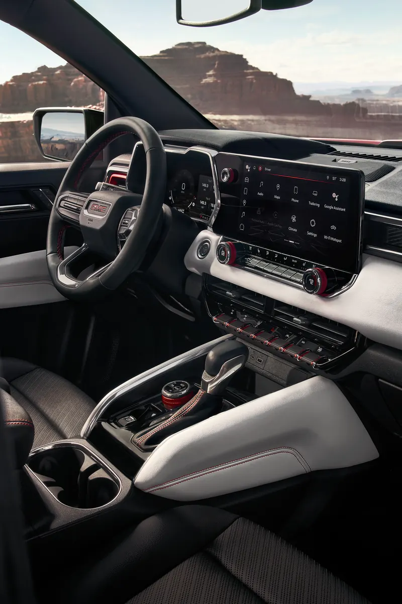 2026 GMC Canyon infotainment system at Flow Buick GMC Greensboro in Greensboro NC
