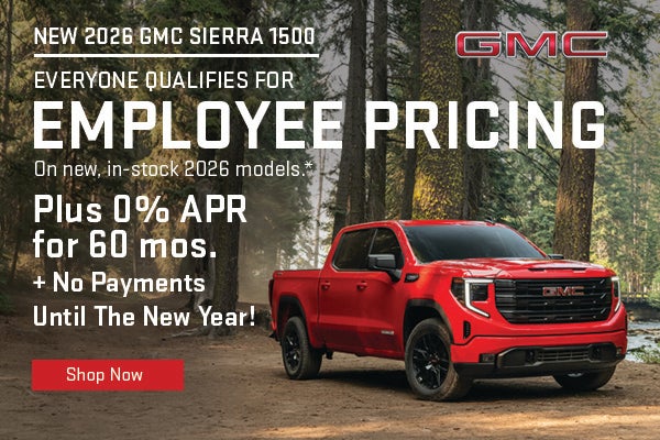 GMC Sierra 1500 Employee Pricing