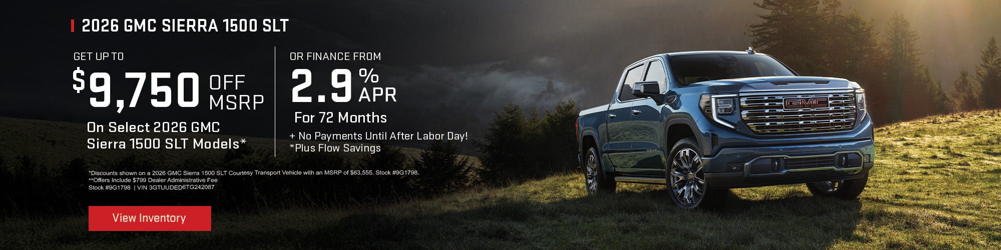 2026 GMC Sierra 1500 SLT